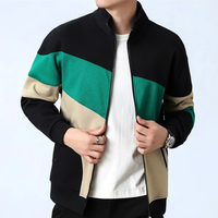 Retro Block Color Jacket