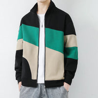 Retro Block Color Jacket